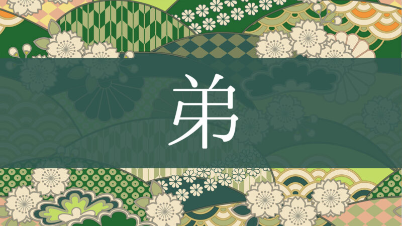 「弟」とはどんな意味？行政書士が家系図で解説！