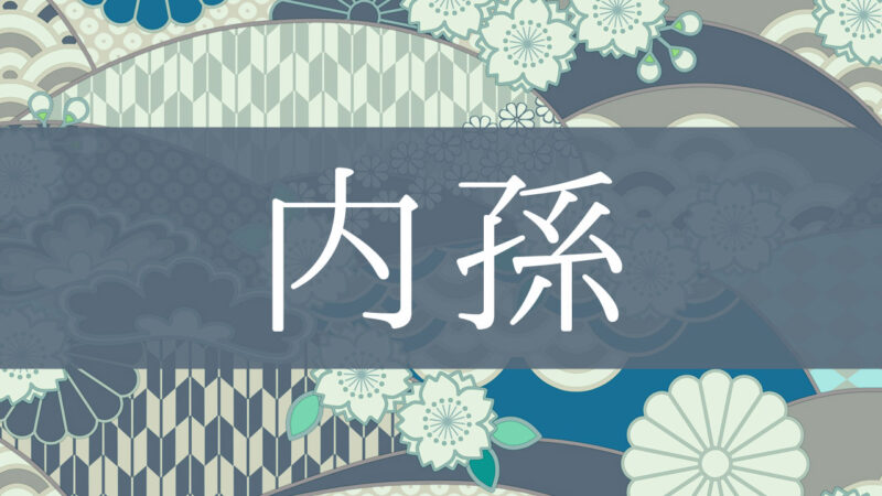 「内孫」とはどんな意味？行政書士が家系図で解説！